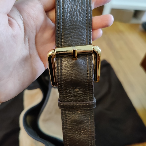 Anthropologie Goldenbleu saddlebag - Picture 7 of 11